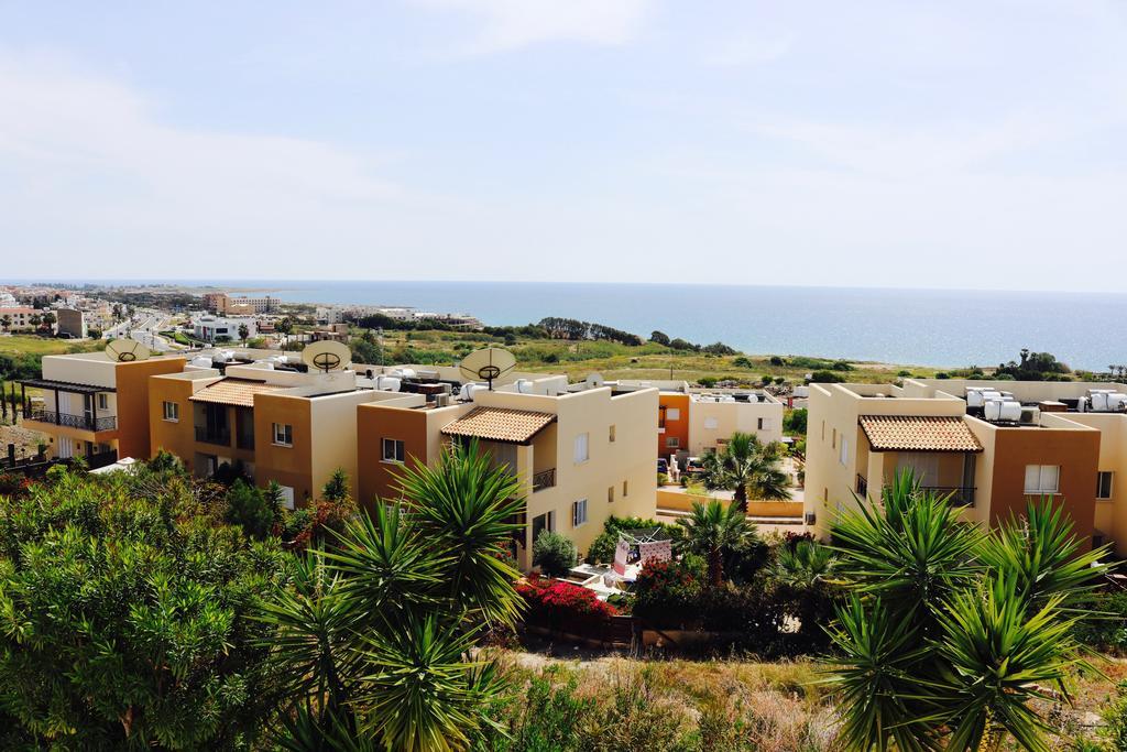 Ikaria Village Sea View Apartment Paphos Ngoại thất bức ảnh